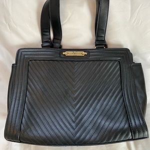 Italian faux leather satchel